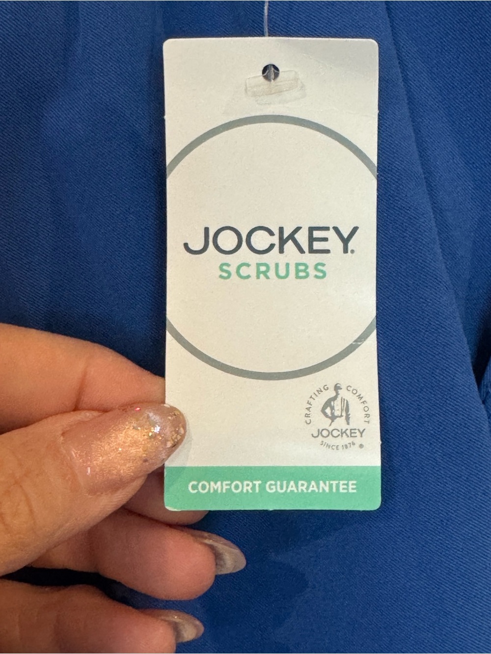 Jockey Scrub Pants Royal Blue Sz XL NWT - Picture 4 of 5